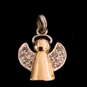 Sterling Silver Angel Charm or Pendant